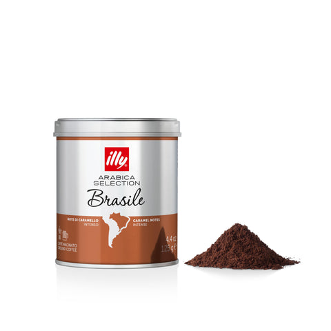 Arabica Selection Brazile Ground Illy Coffee - 125g