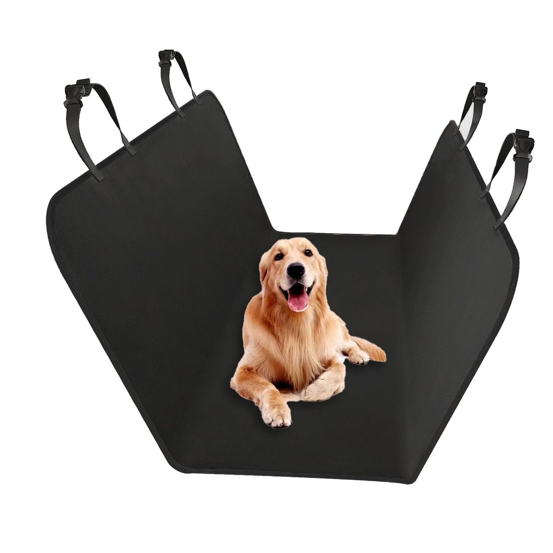 Simple Dog Car Seat Covers for Trucks, Cars, and SUVs - Waterproof Back Seat Protection for Dog Travel - Puppy Essentials
