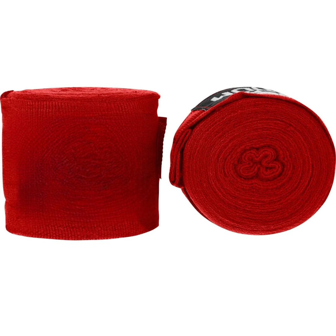 Track Boxing Hand Wraps – 2 Rolls Professional Sports Bandages for Boxing, MMA, Kickboxing, Muay Thai, Martial Arts – Elastic Wrist Support Wraps for Training & Fighting (Pair) (Red, 4.5 m)