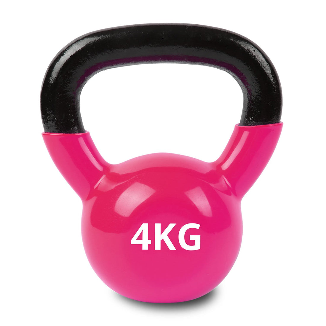 Cortex Kettlebell 4kg Vinyl Coated Weight Strength Training Gym Equipment