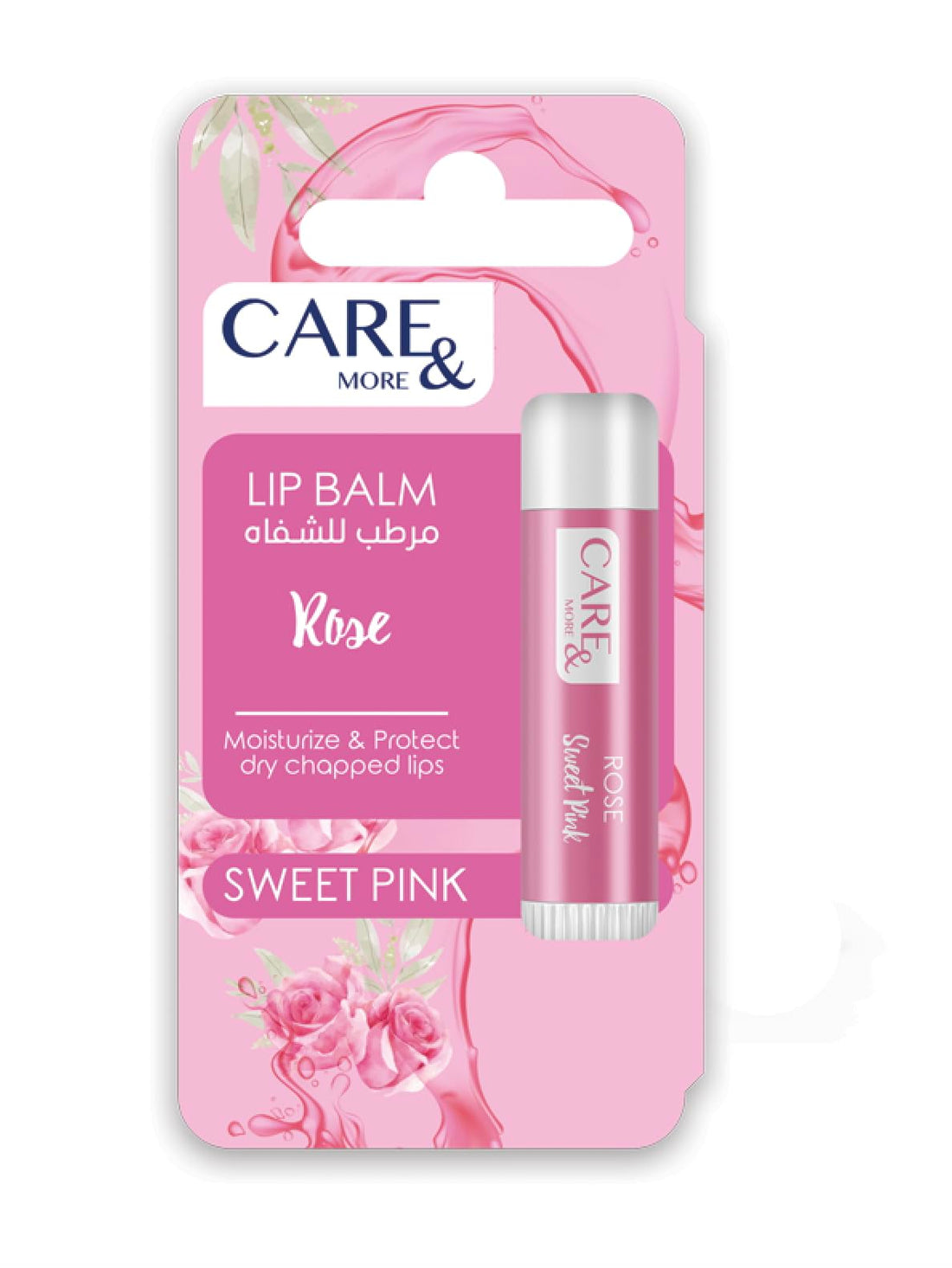 Care & More Roses Lip Balm