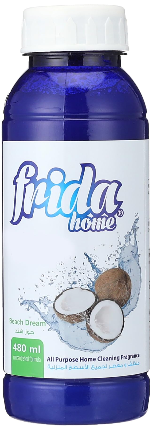 Frida home all purpose home cleaning fragrance, beach dream, 480 ml, pack of 1