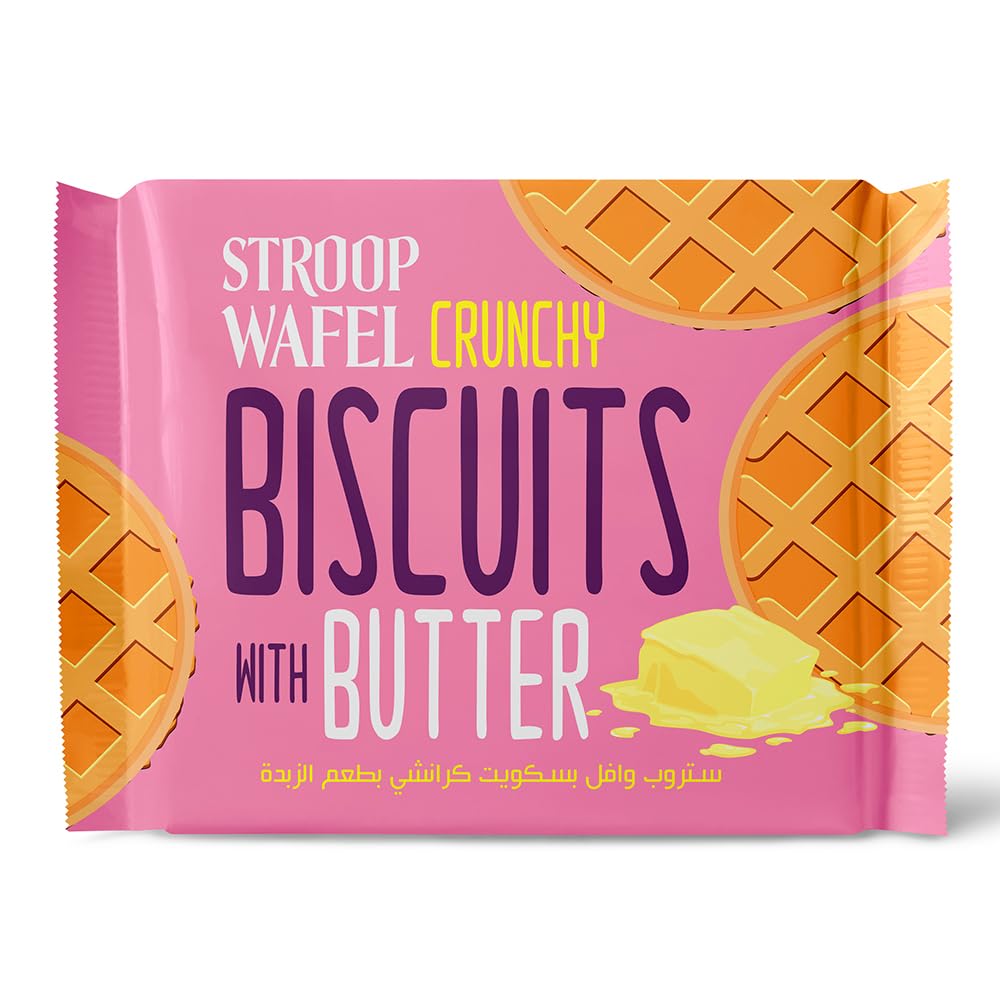 Stroop Wafel Biscuits with Butter, 30g