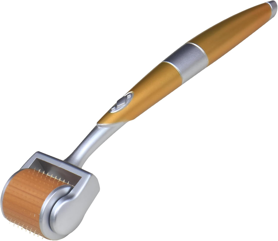 Micro Derma Roller - Revitalize your skin and fight the signs of aging with our premium derma roller, perfect for promoting skin elasticity and hair regrowth!