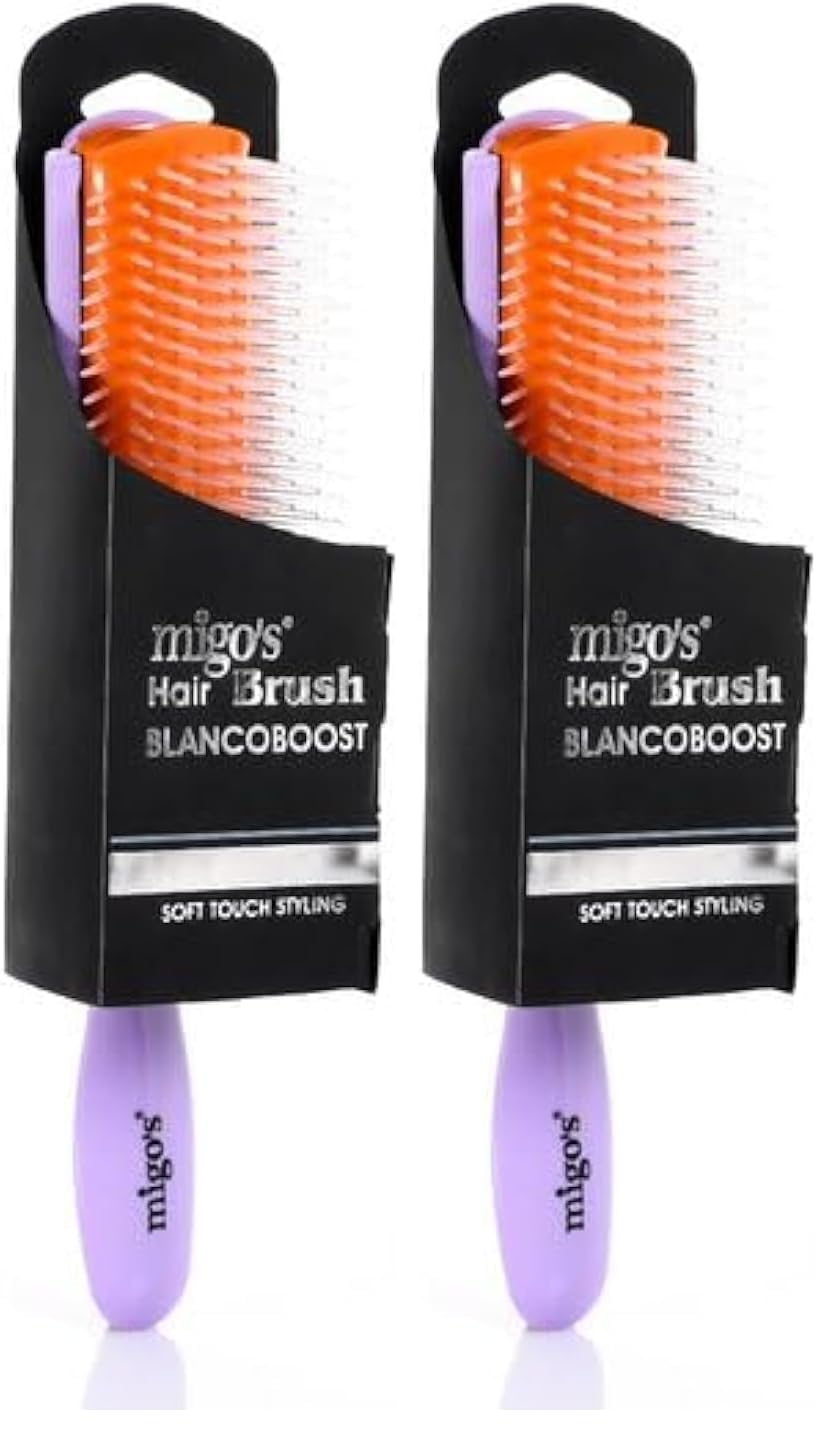 Arix Migo's Rectangular Hair Brush (Pack of 2)