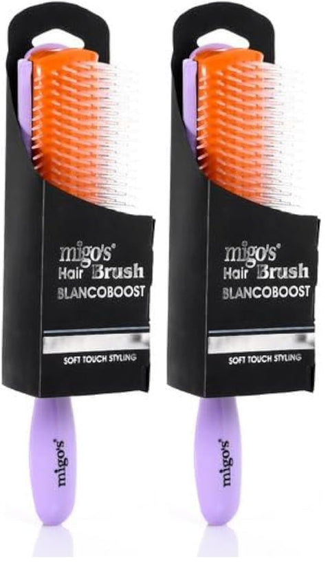 Arix Migo's Rectangular Hair Brush (Pack of 2)