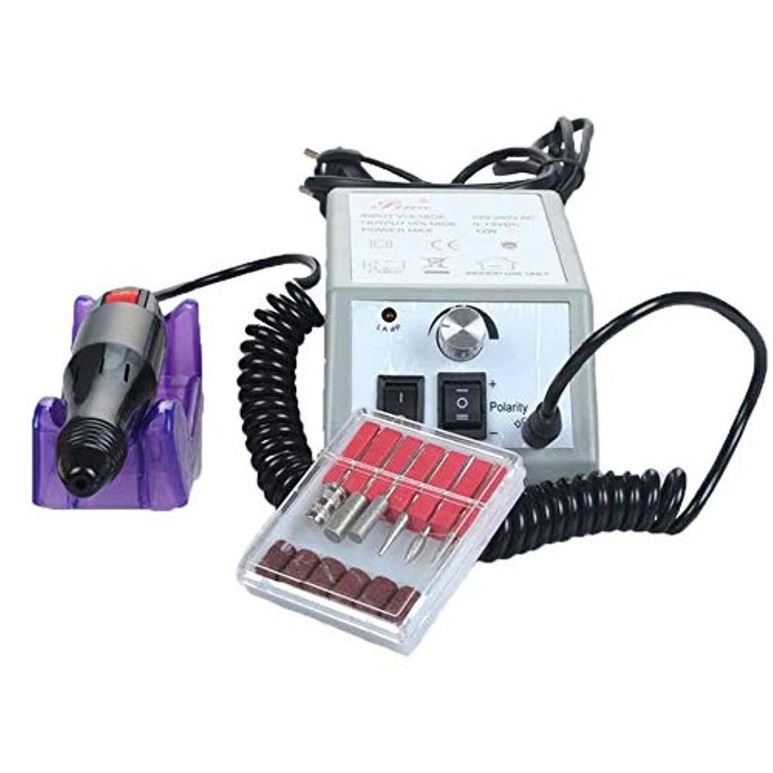 Electric Nail Drill Machine Manicure Grooming Tool Nail Polisher Set