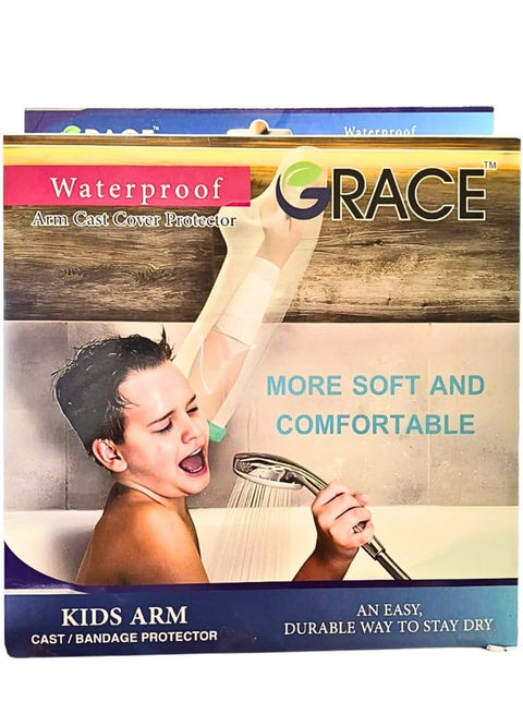 Grace Waterproof Arm Cast Cover Bandage Protector For Kids
