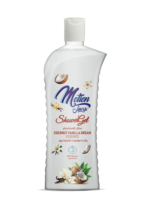 Motion Coconut Vanilla Dream Essence Shower Gel 1 Litre