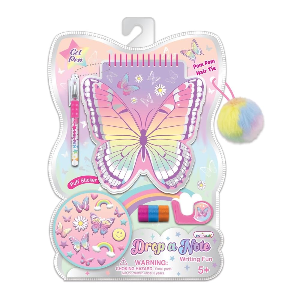 HOT PRODUCT Butterfly Drop A Note Writing Set