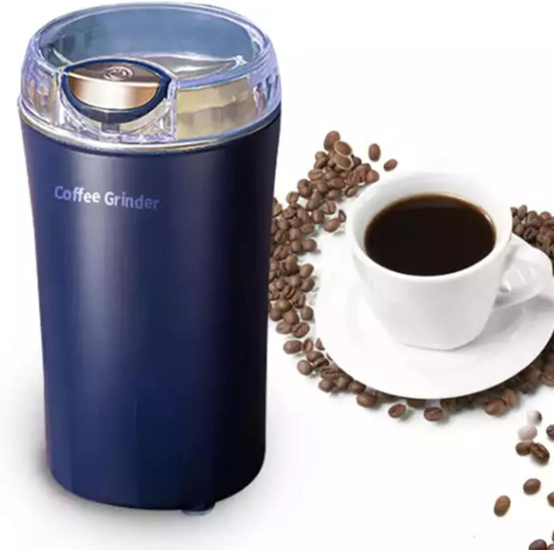 ECVV Electric Kitchen Grinder Mixer - Electric Coffee Grinders for Spices, Seeds, Herbs, and Coffee Beans, Stainless Steel