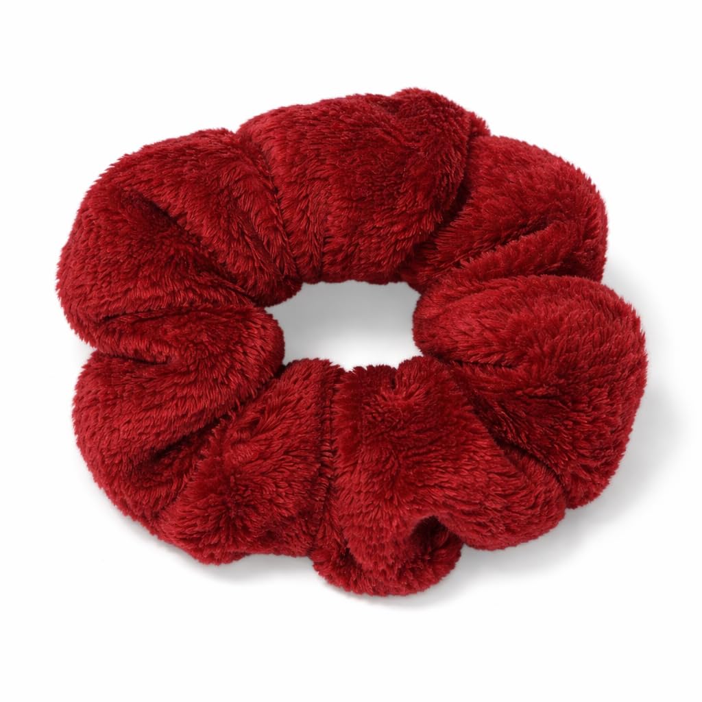 Catch Up Velvet Hair Scrunchie for Girls Soft Elastic Hair Tie Gentle No Damage Ponytail Holder Strong Hold Comfortable Durable Stylish Colors for Daily Use and Special Occasions