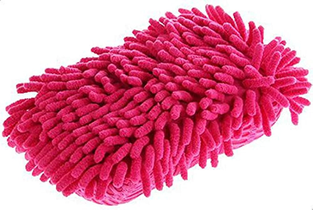 Generic Ultra fine super mitt microfiber car wash washing cleaning gloves car washer-multi size