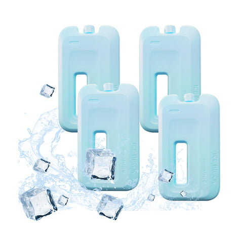 Reusable Ice Packs for Lunch Boxes, Multi-Color & Size Options, Long-Lasting Cooling Ice Packs, Flexible & Leakproof, Easy to Carry for Coolers, Picnics, Office Meals
