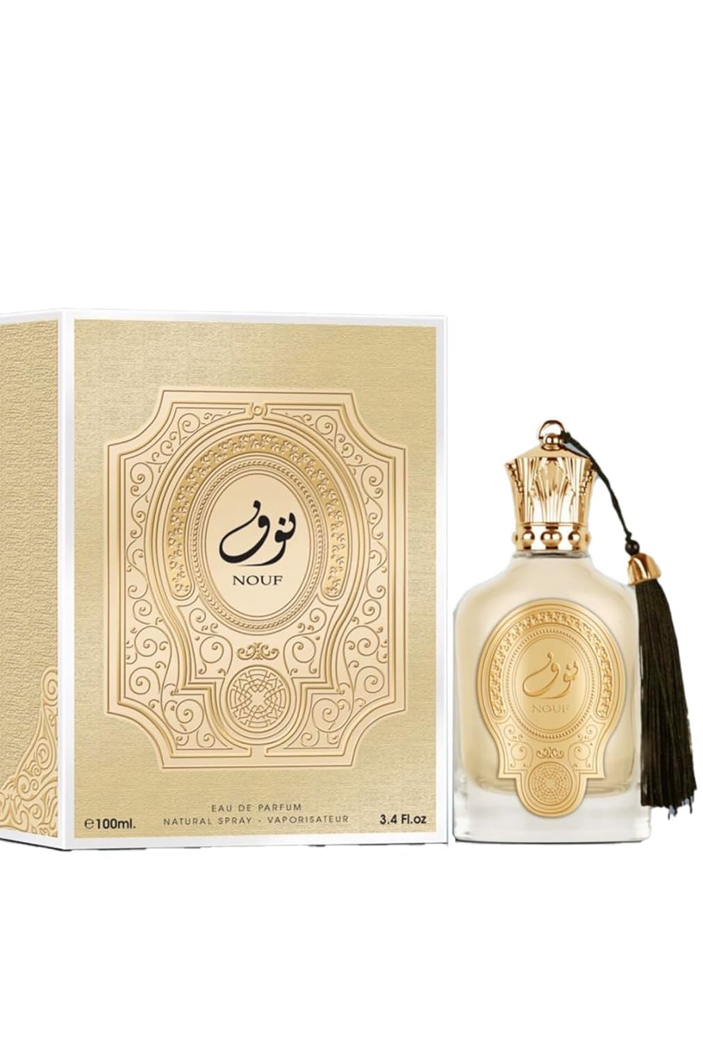 Paris Corner - Unisex Perfumes Nouf Pineapple EDP 3.4Fl Oz Long Lasting Fragrance