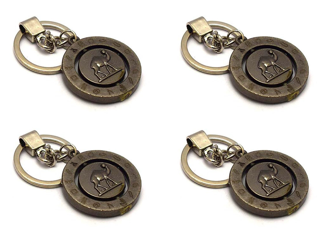 immatgar pharaonic Rotating keychain keyring ancient Egyptian souvenirs gifts for women and men from egypt