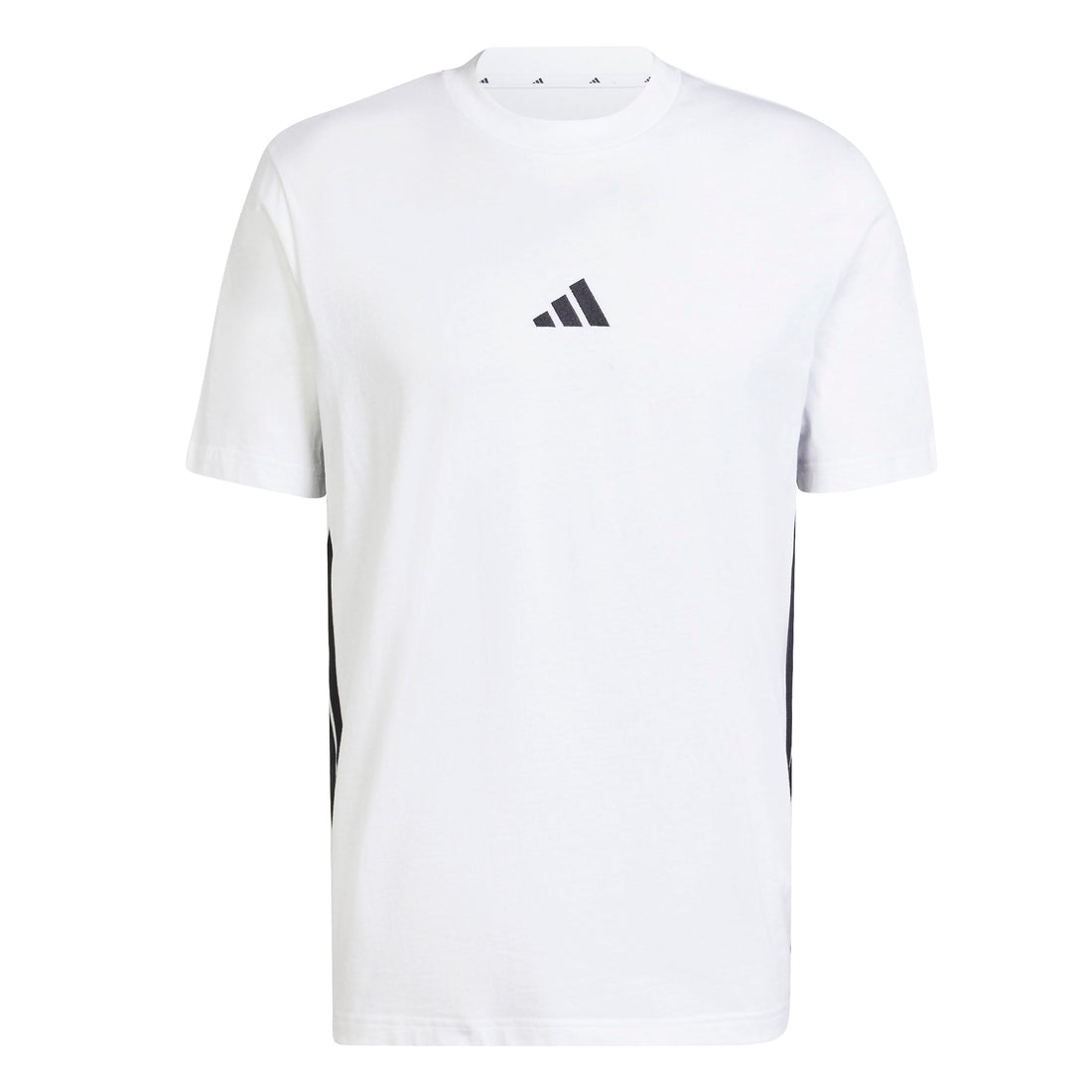 adidas Men's Essential Three Stripes Single Jersey Tee T-Shirt
