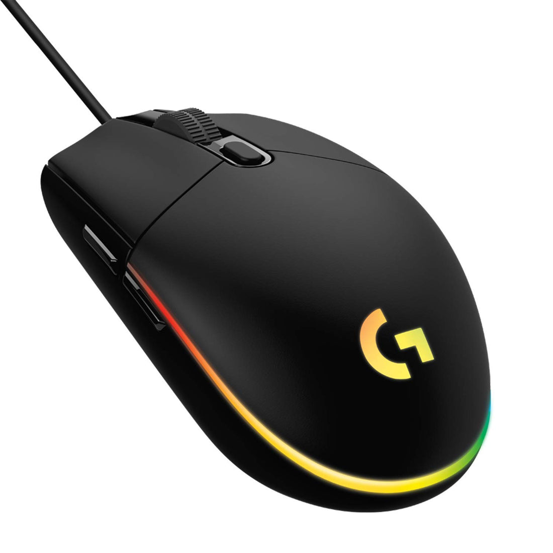 Logitech G102 Light Sync Gaming Mouse with Customizable RGB Lighting (Black)