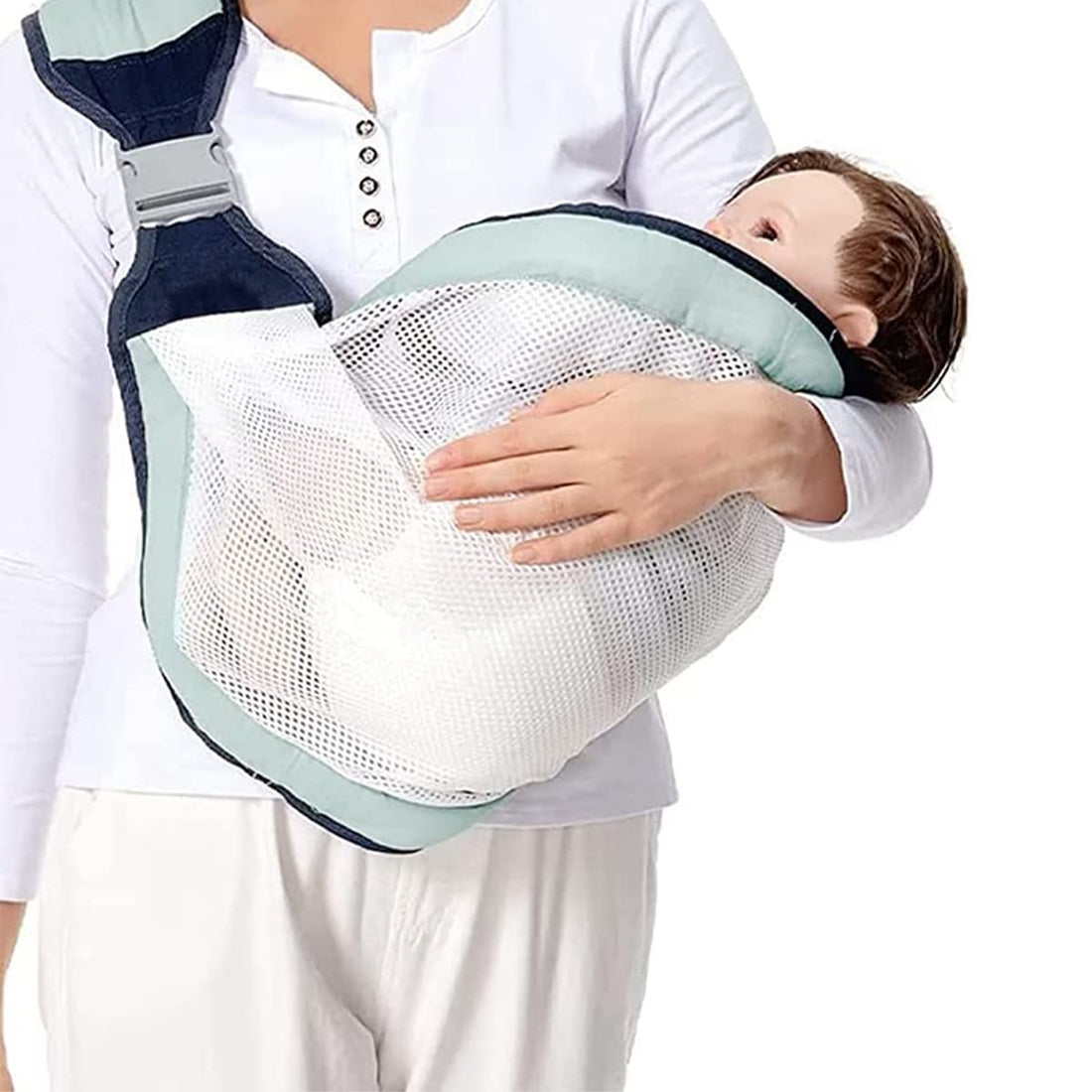 Hanso Baby Carrier Sling - Adjustable Koala Sling, Multifunctional, Breathable 3D Mesh Bag for Newborns up to 20 KG - Age 0-36 Months