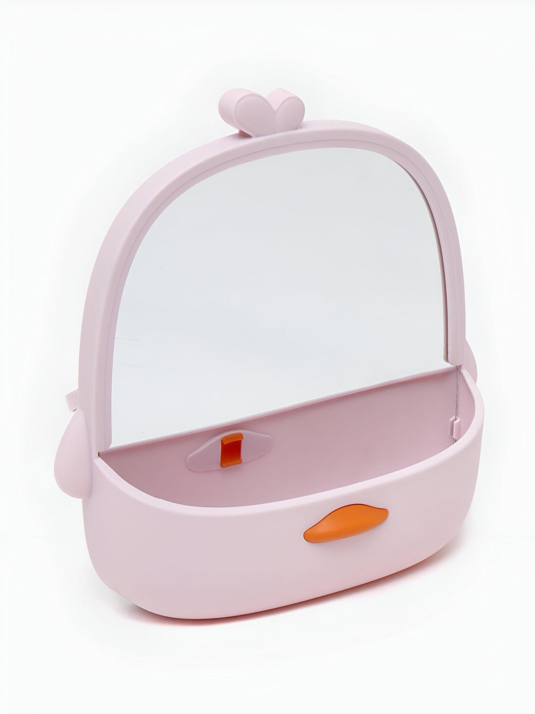 Home Use Mirror - Stylish and practical high-definition tabletop mirror, crafted to enhance your daily beauty rituals with clarity and detailed reflections in a modern design (color-pink)