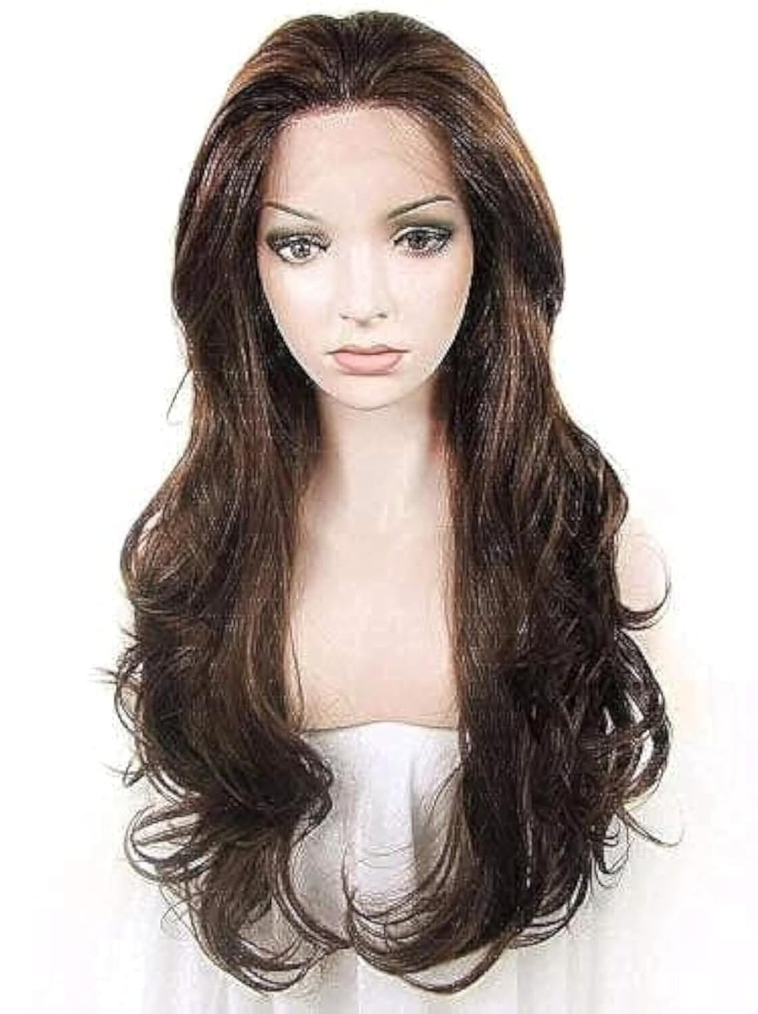 A long female wig