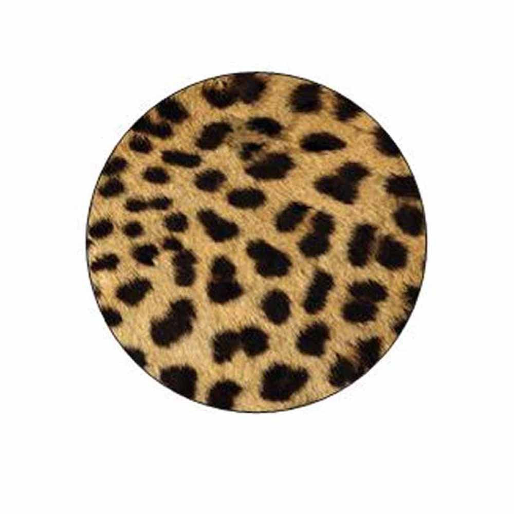 Cheetah Print Stickers - Gift Bag or Envelope Seals - Animal Theme Stationery Design - Party Favor Supplies - Set of 24