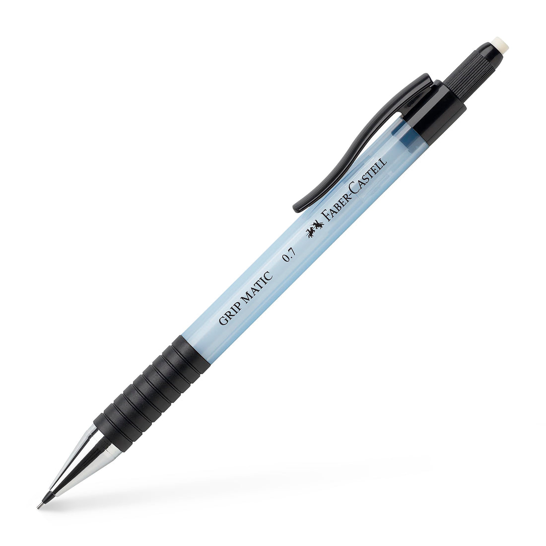 Faber-Castell 137754 - Grip Matic Mechanical Pencil - Sky Blue - 0.7 mm