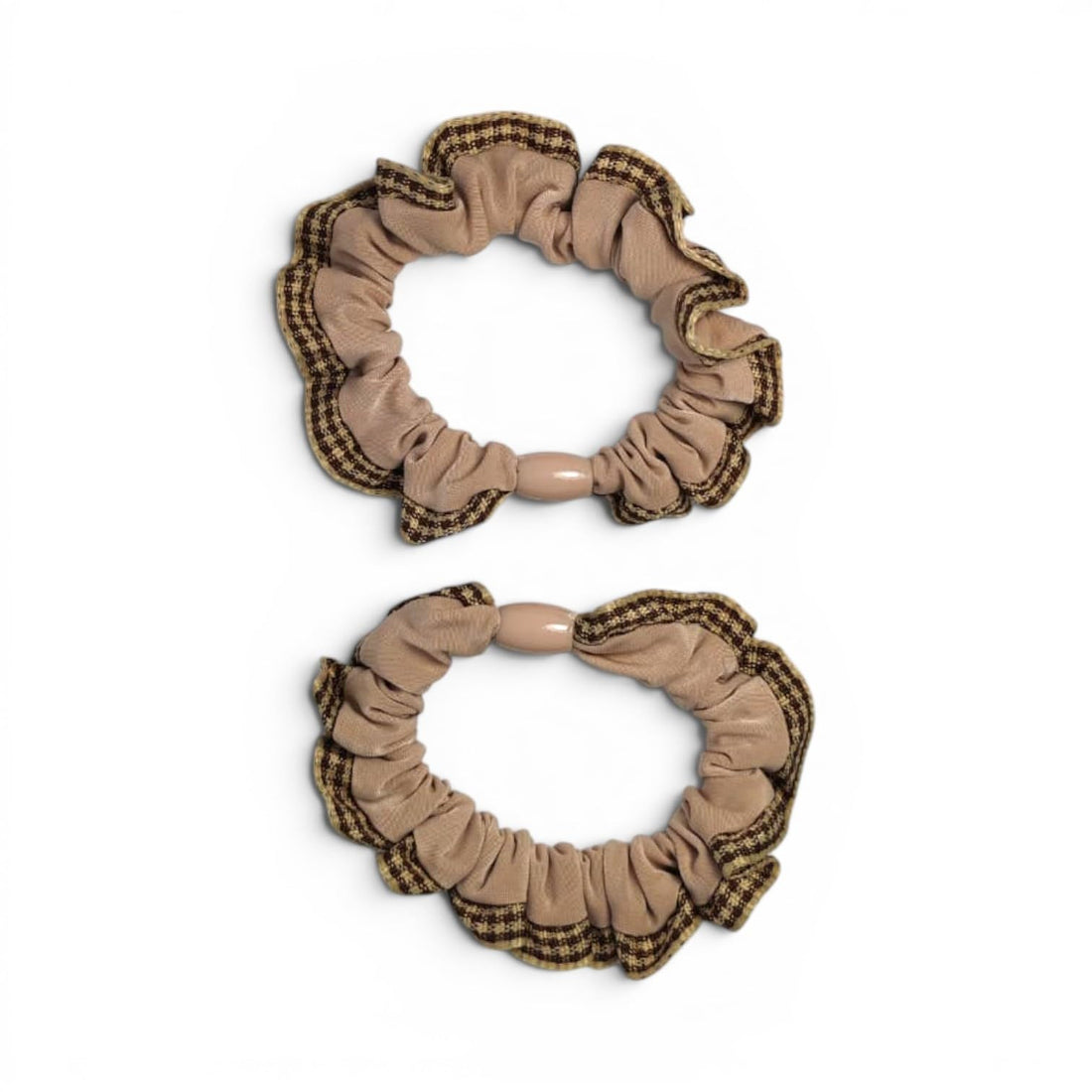 Catch Up 2-Pack Hair Ties for Women & Girls, Strong Elastic Ponytail Holders, Soft No Damage Hair Bands for Thick & Thin Hair, Durable Stretch Hair Accessories for Daily Use