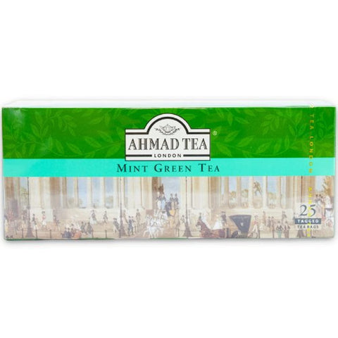 Ahmad Tea Green Tea With Mint 25 Teabags