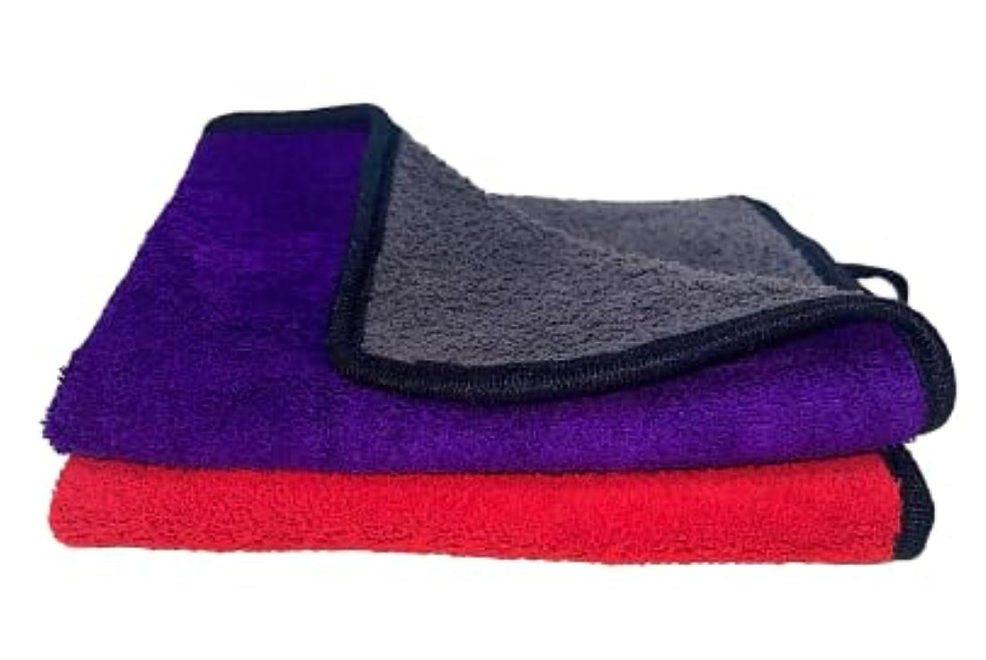 ShowTop Premium Microfiber Car Drying Towel, Super Absorbent Cleaning Cloth for Windows/Screen/Kitchen - 30x40cm (2 Pack)
