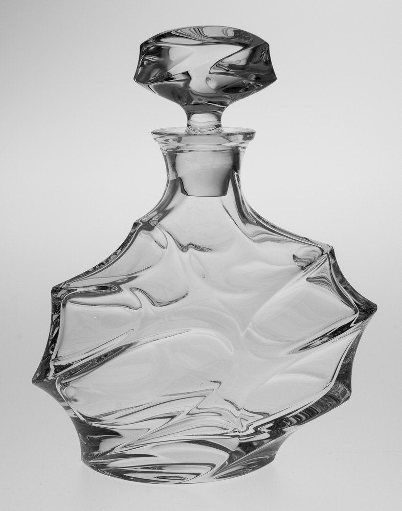 Bohimia Crystal Calypso Bottle, 800 ml Capacity, Clear