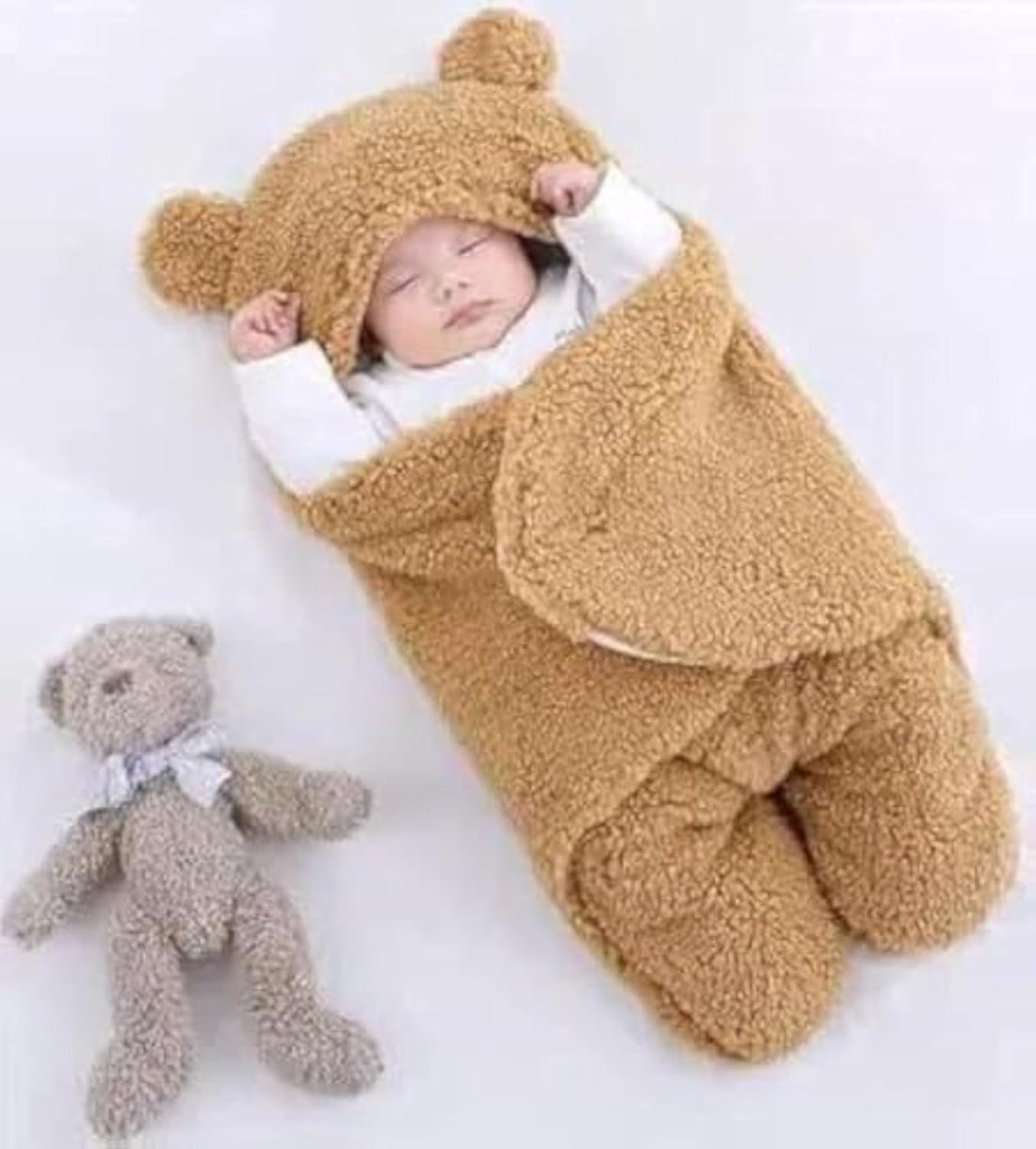 Furport Infant Quilted Blanket (Camel)