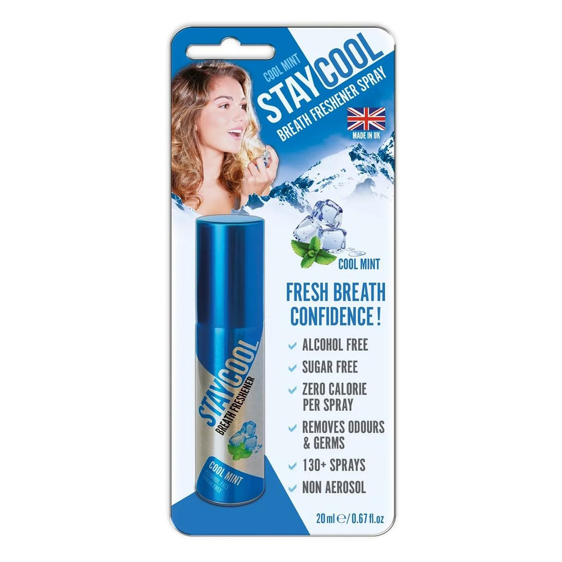 StayCool Breath Freshener Coolmint Blister Pack