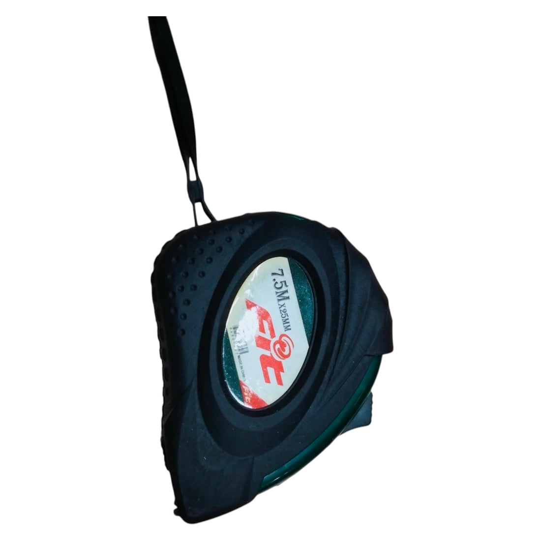 Measuring Tape 7.5m x 25mm, Measuring Meter with High Quality, Resistant Rubber Wrap, with Hand Strap