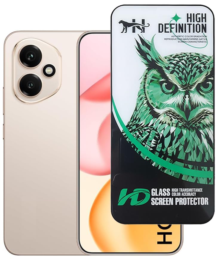 Screen Protector for Honor 400, Easy to Stick HD Glass Screen Protector, Anti Shock, ESD, Anti Dust, Scratch Resistant, Bubble Free Installation (B)