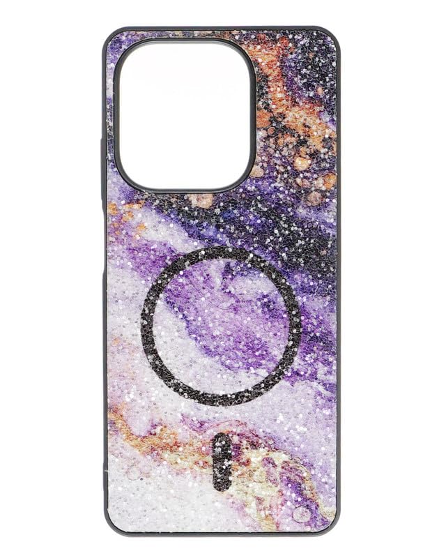 Grace Glitter Plastic Back Cover For Oppo A3x/ A3, Multi Color 37329655
