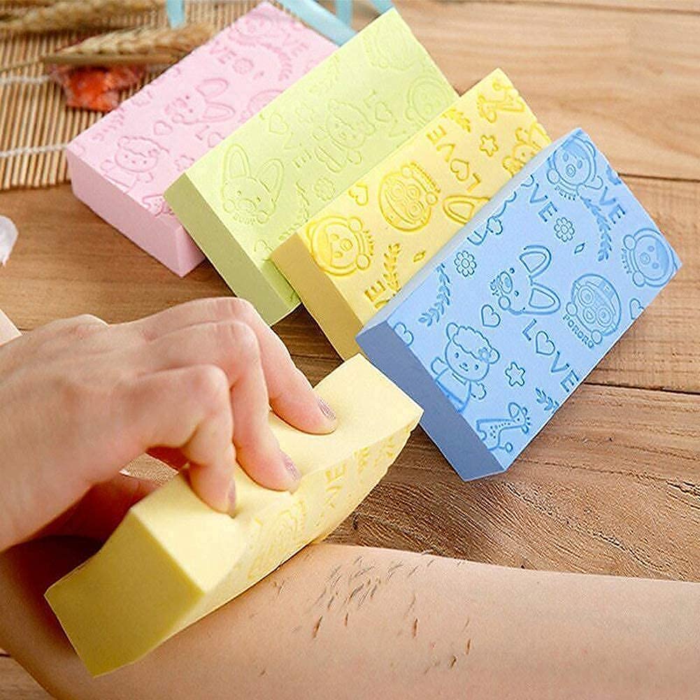 Ultra Soft Exfoliating Sponge|Asian Bath Sponge For Shower|Japanese Spa Cellulite Massager|Dead Skin Remover Sponge For Body|Face Scrubber for Women and Men