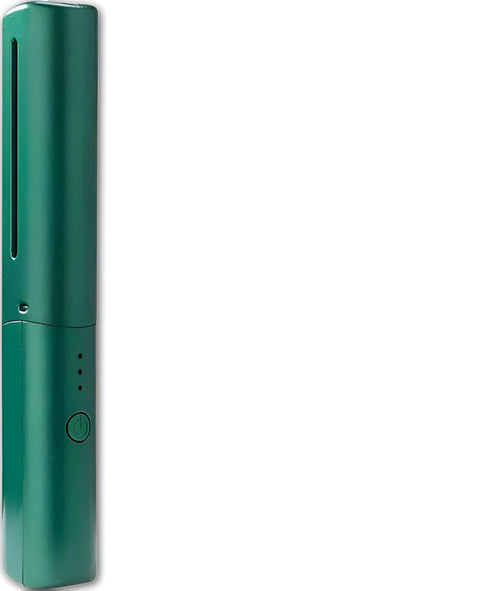 Smoothing Comb - Travel-friendly heating solution blending elegance with precision to create glossy strands, offering efficiency, reliability, and soft finish for diverse hairstyle needs (color-green)