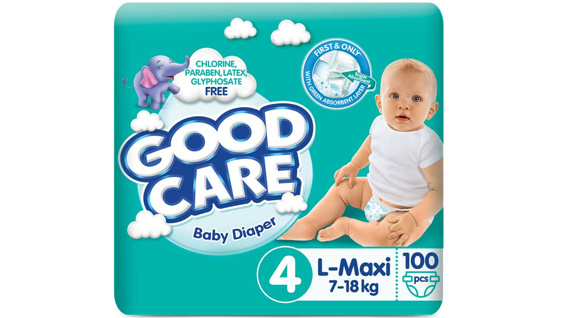 Good Care Baby Diapers - Mega Pack - Maxi Size 4 - 100 Pieces