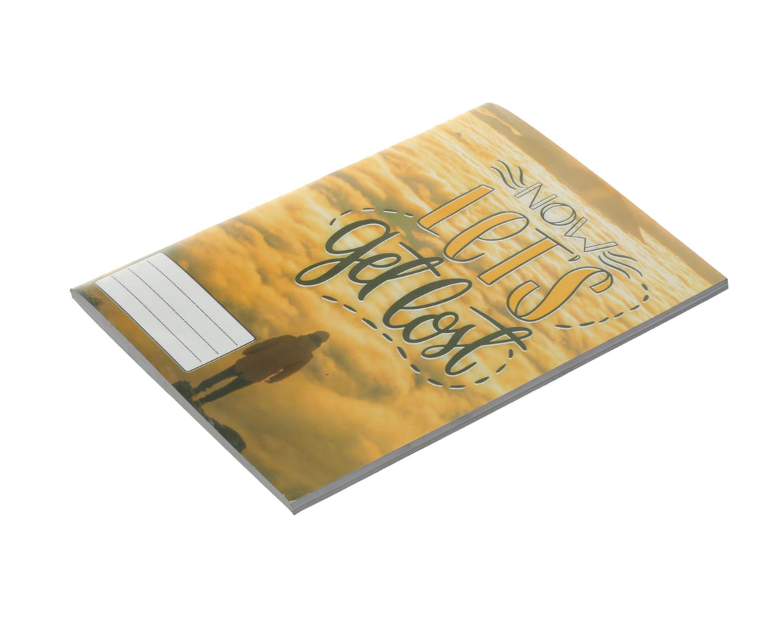 Extra Line School Notebook 3 Lines 60 Pages Travel Shape Soft Cover 16 × 22.5 cm compact design for school or home notes travel