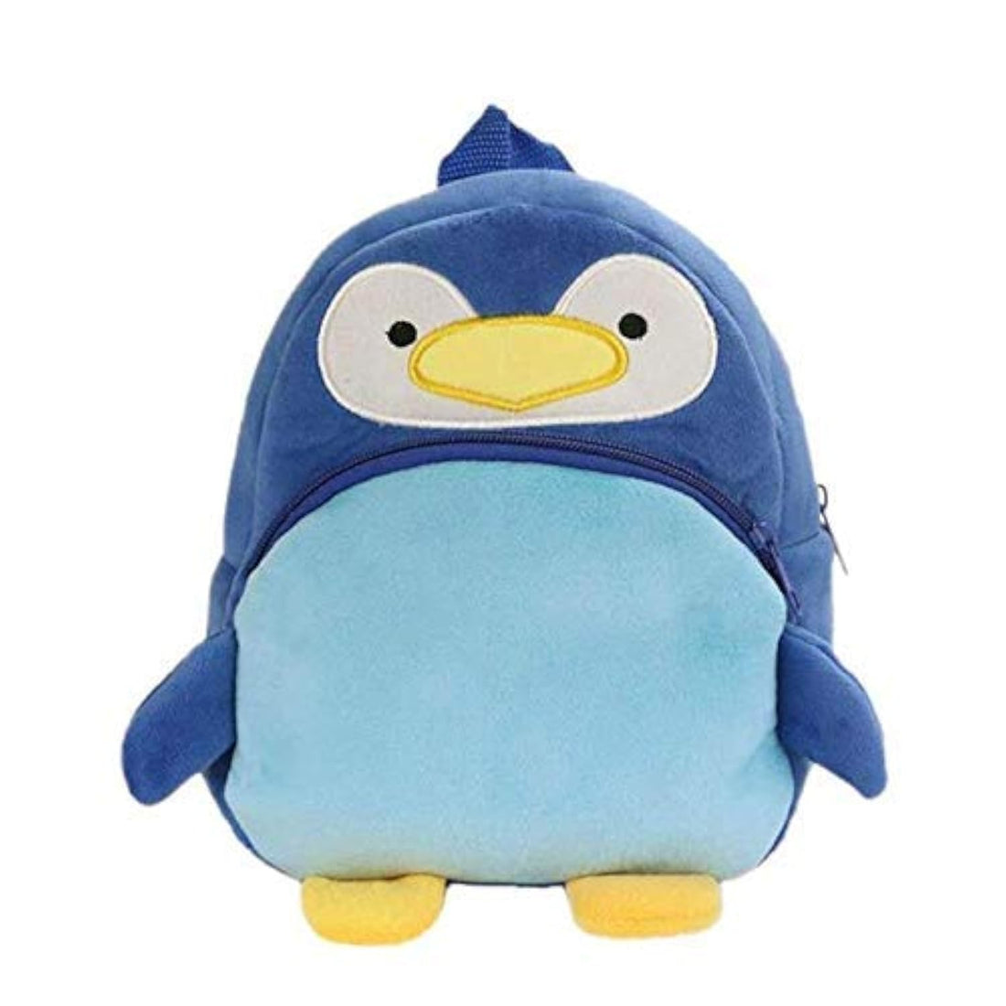 blue tree Cute Kids Backpack Toddler Bag Plush Animal Cartoon Mini Travel Bag for Baby Girl Boy New-Blue-Penguin, M