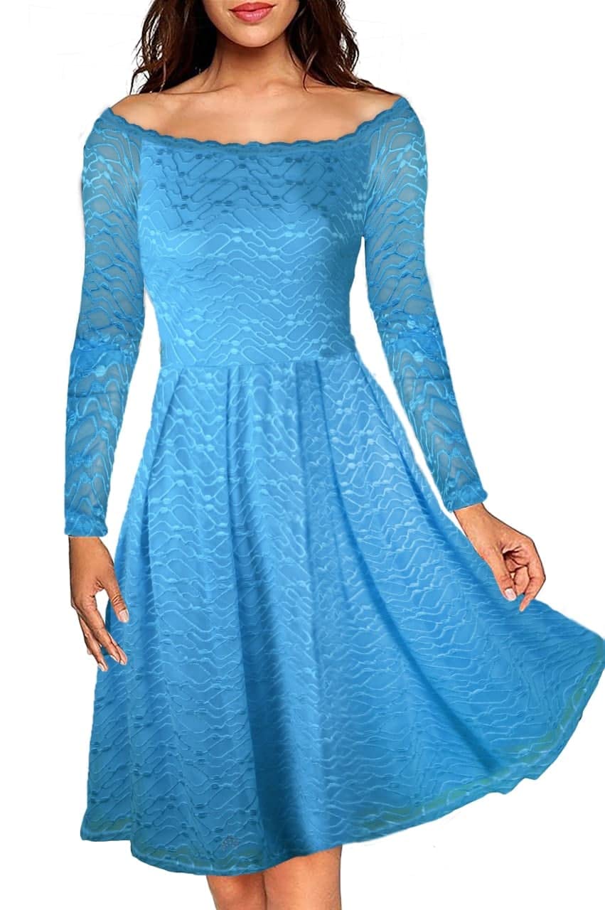 Women's Lace Sky Dress