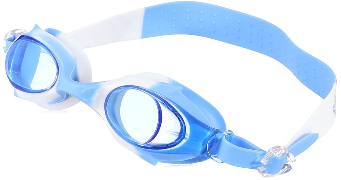 SPURT Swimming Goggles with Blue Lenses 325 Blue and White