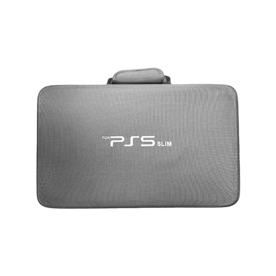Ecosystem Carrying Case for PS5 Slim Travel Case for PS5 Slim Protective Bag Suitable for PS5 Disc/Digital Edition Console, Controllers, Game Cards, Gaming Headset & Other Accessories (Gray)