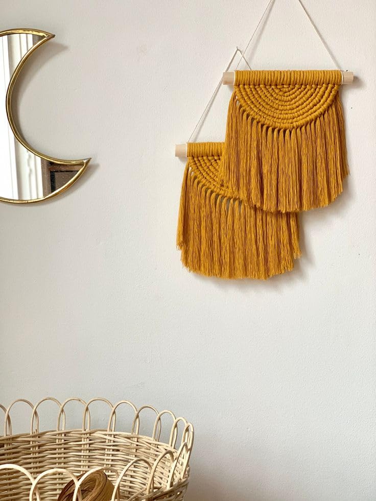 MacrameStore- Wall Hanging Decor 20 cm - جدارية ديكور