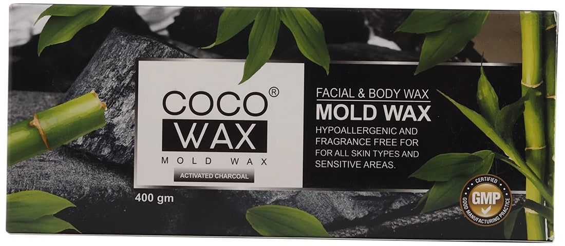 Coco Wax Mold Wax Activated Charcoal 400gm