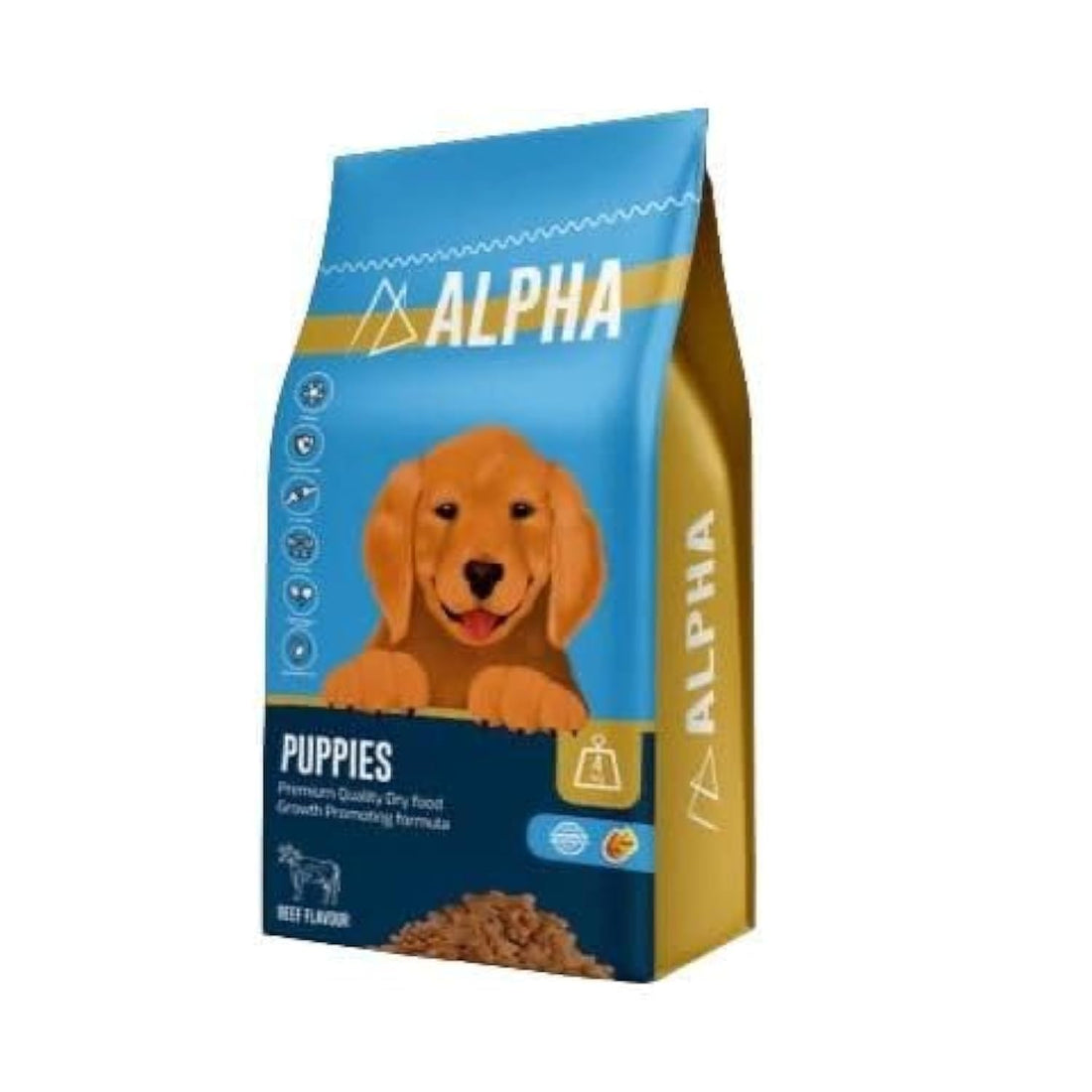 Alpha Puppy Dry Food for Dogs (Medium, 4, Kilograms)