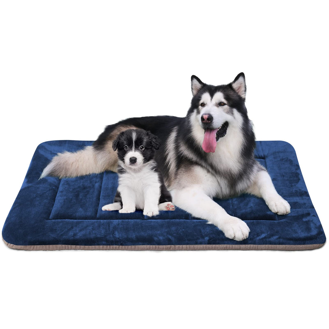Moro Moro 3 Extra Large Dog Bed Crate Pad Mat Soft Kennel Pads 48 In Non Slip Washable Dog Mattress Pet Beds Cushion For Pets Sleeping Mats