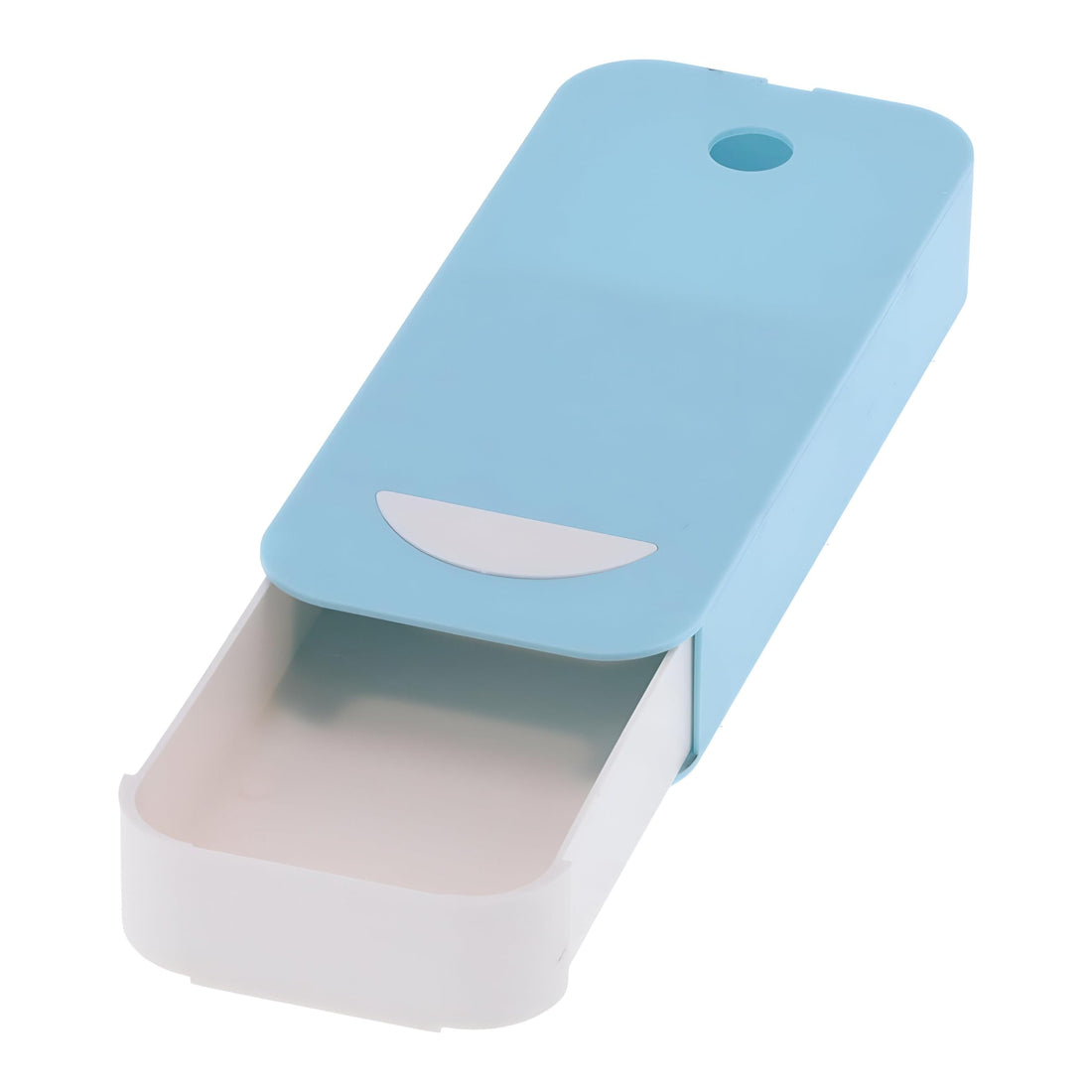 Slid-In Office Drawer - Self-Adhesive Expandable Hidden Storage for Small Office Supplies, Ideal for Pens, Pencils, and Miscellaneous Tools, Maximizes Desk Space (1pc)