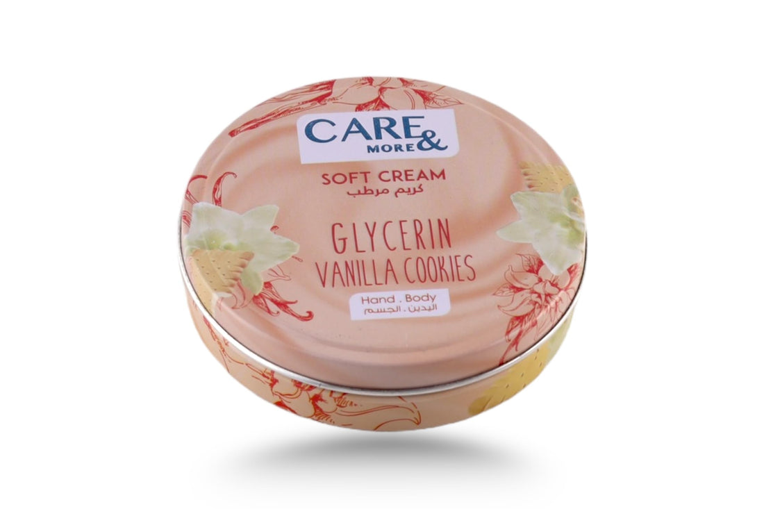 Care & more soft cream with glycerin 75 ml vanilla & cookies